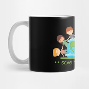 Save The Planet Earth Day Mug